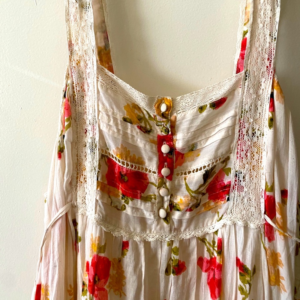 ✨ free people - Stunning Floral/Embroidered Dress✨